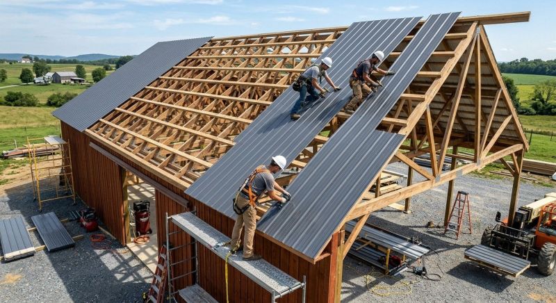 Aluminum Roof Construction in Alexandria, VA