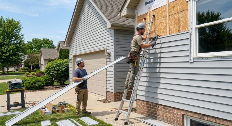 Dutch Lap Siding Installation in Nashua, NH