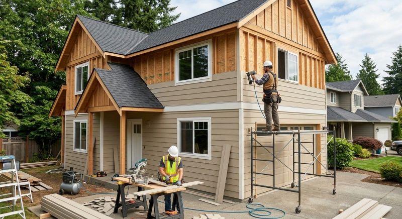 Facade Cladding Installation in Fairfield County, CT