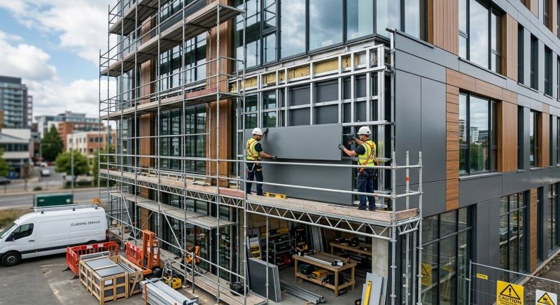 Facade Cladding Installation in Fairfield County, CT
