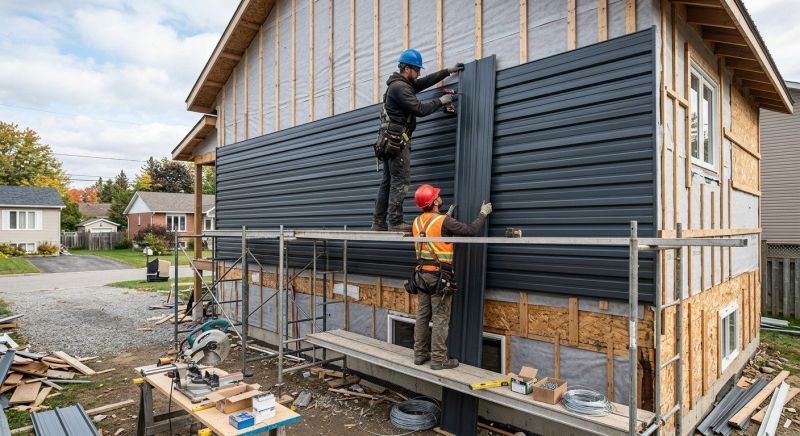 Sheet Metal Siding Replacement in Stamford, CT