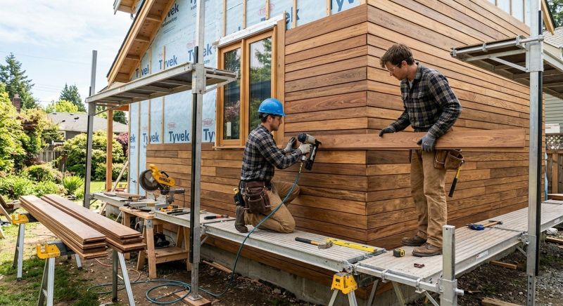 Wood Plank Siding Installation in Norwalk, CT