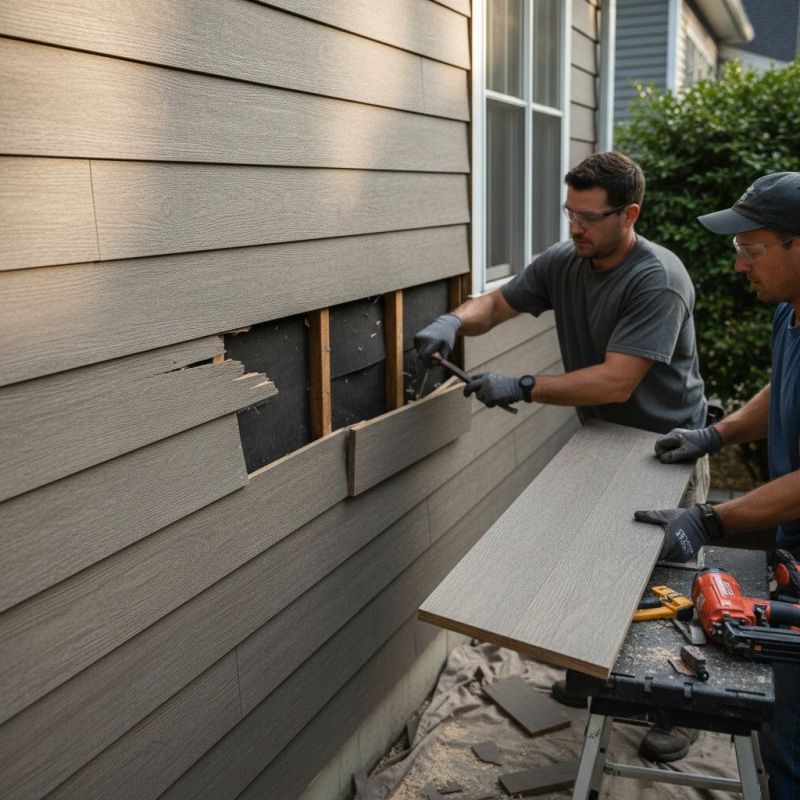 Board Siding Repair