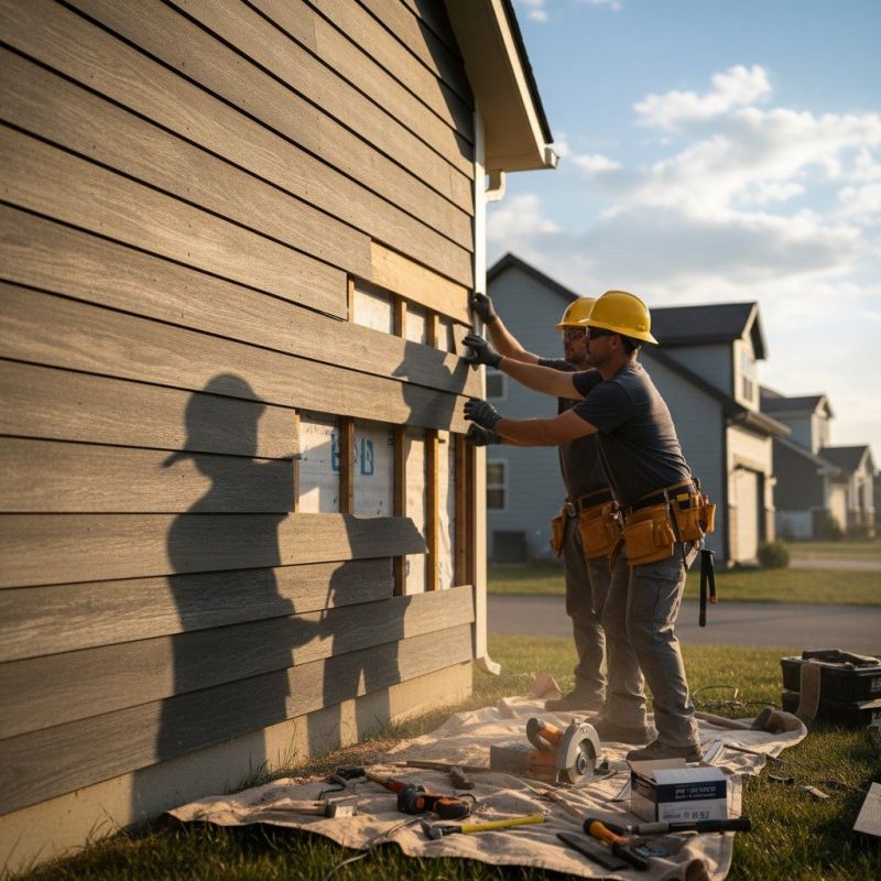 Local Siding Repair pros at work